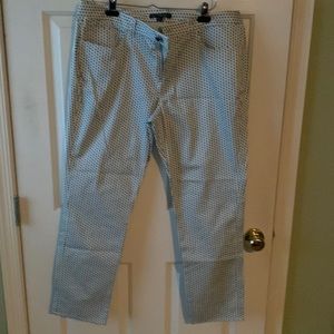 New with tags Brooks Brothers patterned cropped pants